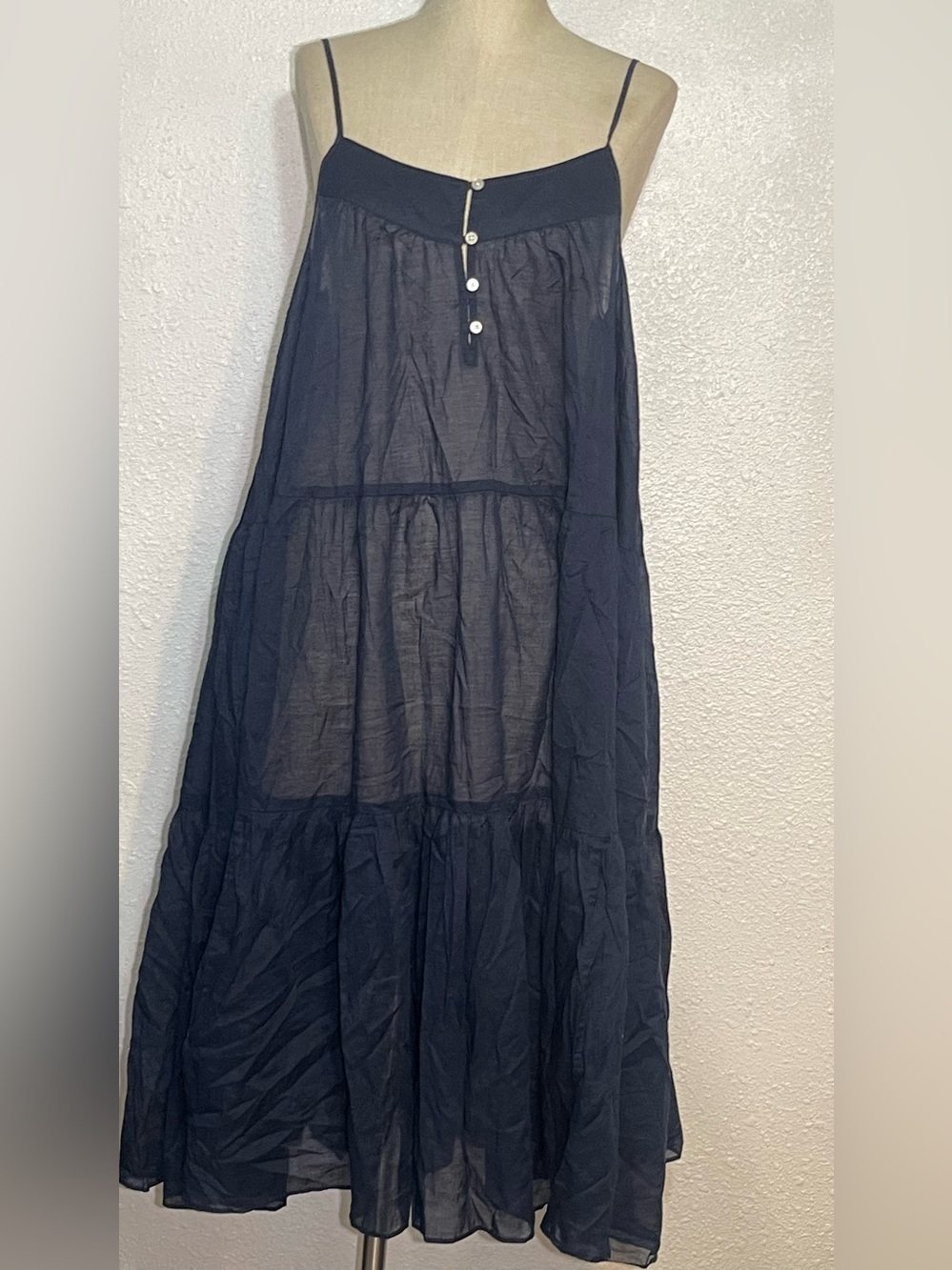 J. Crew Women's Navy blue dress medium - Picture 1 of 8